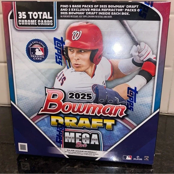 🏟️2025 Topps MLB Bowman Draft Baseball Trading Card Bundle (2 Mega Boxes)⚾️NEW - Picture 13 of 15